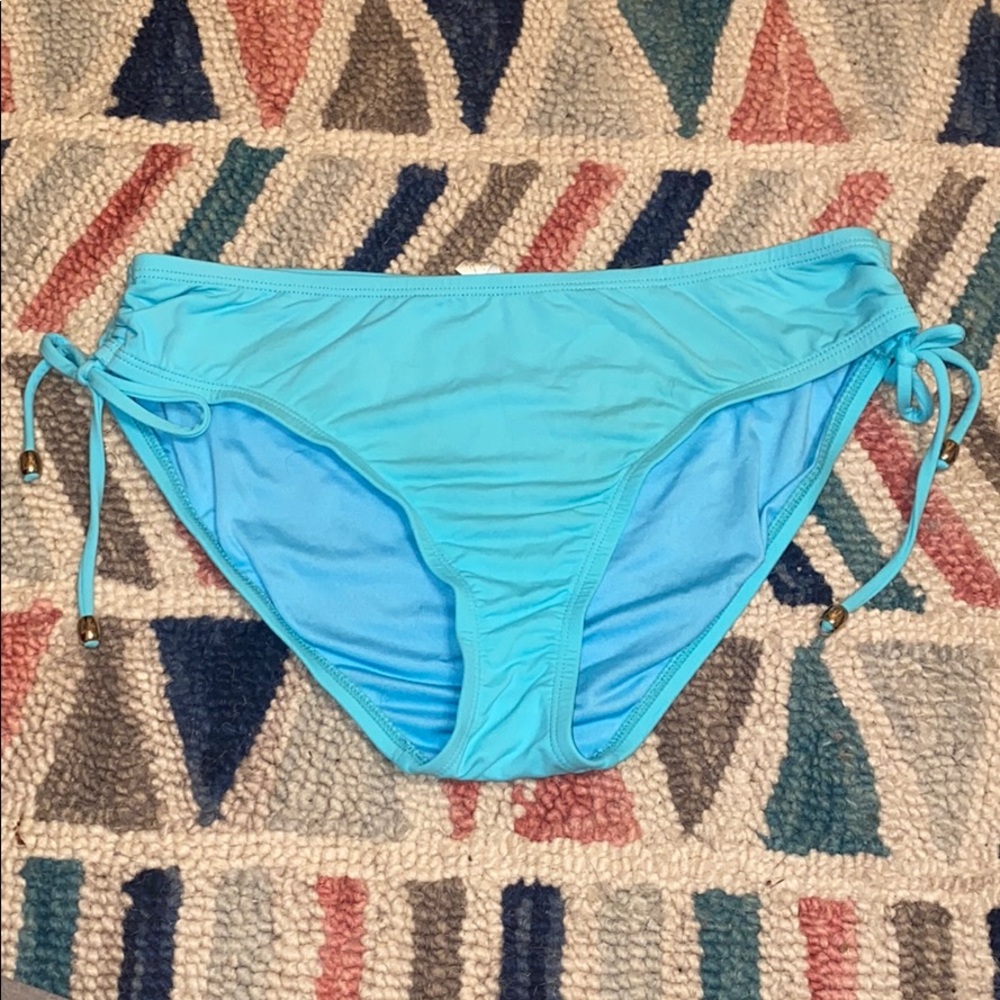 Anne Cole Blue Bikini Bottoms